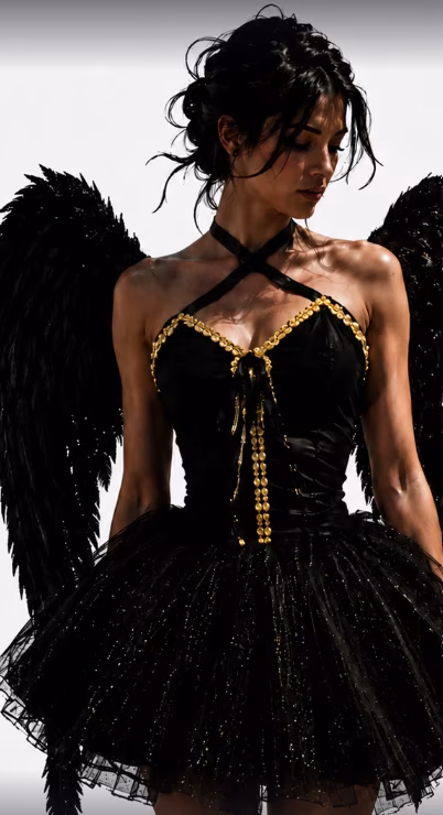 Angel Negro - Talla S-XL - imagen 1