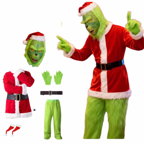 Grinch hombre Talla S- M-L - imagen 1