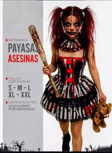 Payasas rayas dama